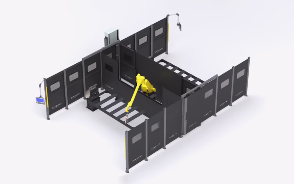 Large Frame Dual Headstock Tailstock Station