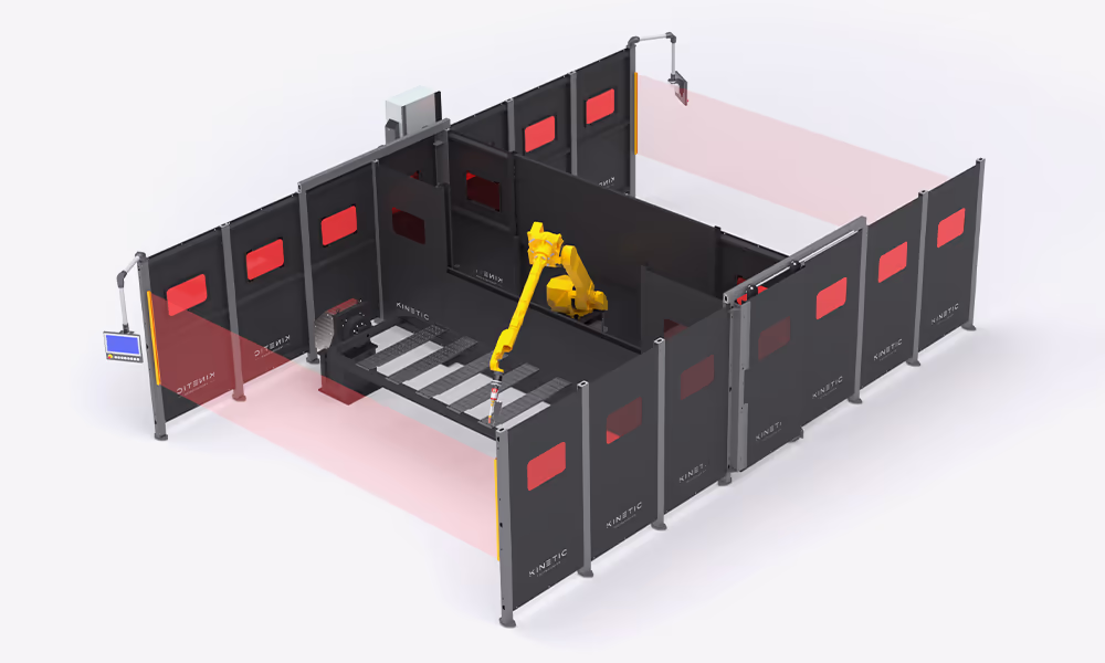 Large Frame Dual Headstock Tailstock Station